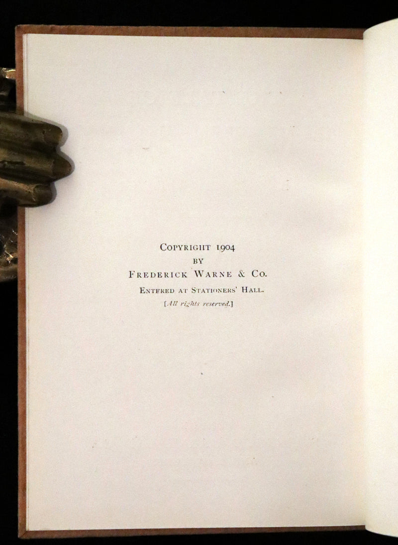 1910 Rare Early Edition - Beatrix Potter - The Tale of Benjamin Bunny.
