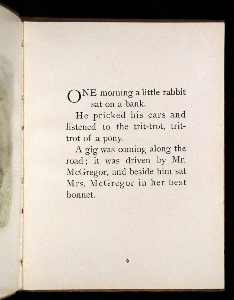 1910 Rare Early Edition - Beatrix Potter - The Tale of Benjamin Bunny.