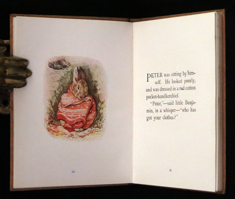 1910 Rare Early Edition - Beatrix Potter - The Tale of Benjamin Bunny.