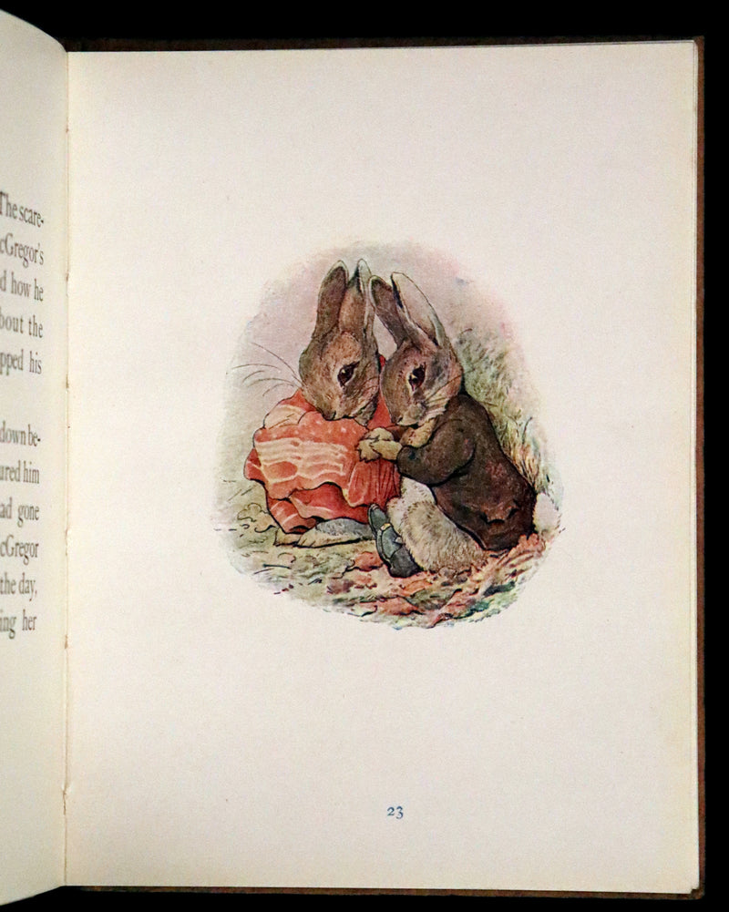 1910 Rare Early Edition - Beatrix Potter - The Tale of Benjamin Bunny.