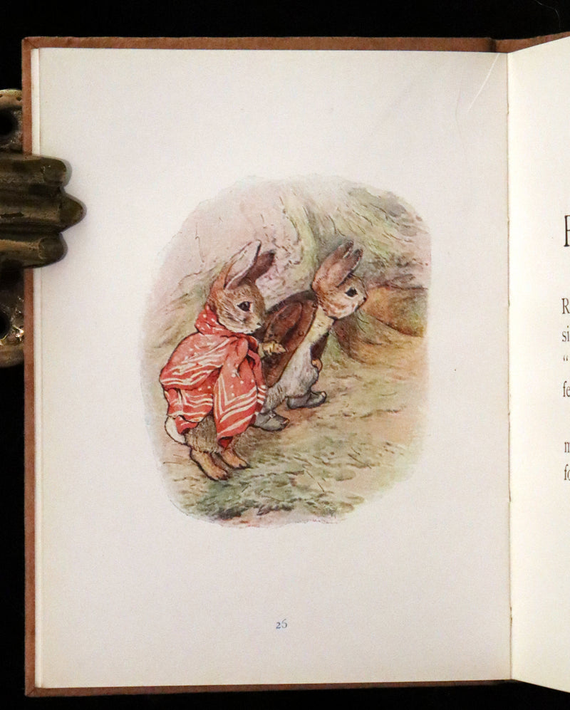 1910 Rare Early Edition - Beatrix Potter - The Tale of Benjamin Bunny.