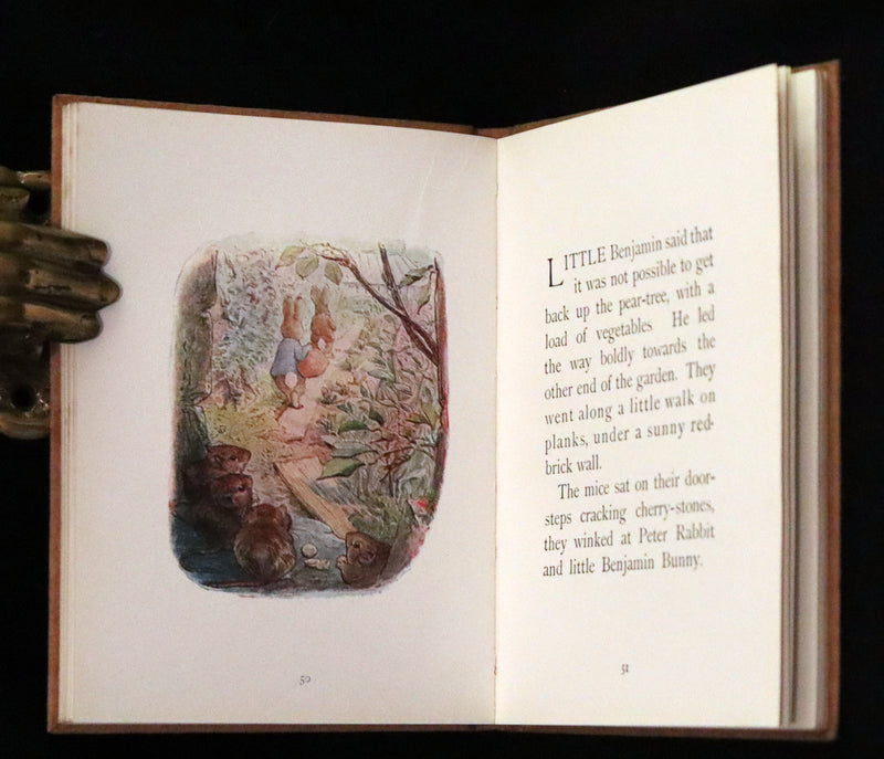 1910 Rare Early Edition - Beatrix Potter - The Tale of Benjamin Bunny.