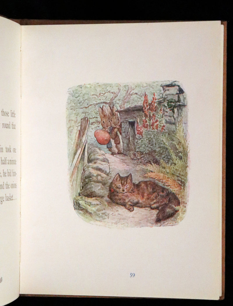 1910 Rare Early Edition - Beatrix Potter - The Tale of Benjamin Bunny.
