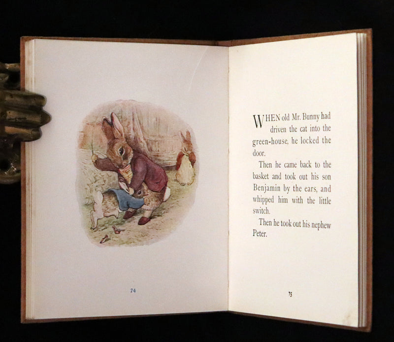1910 Rare Early Edition - Beatrix Potter - The Tale of Benjamin Bunny.