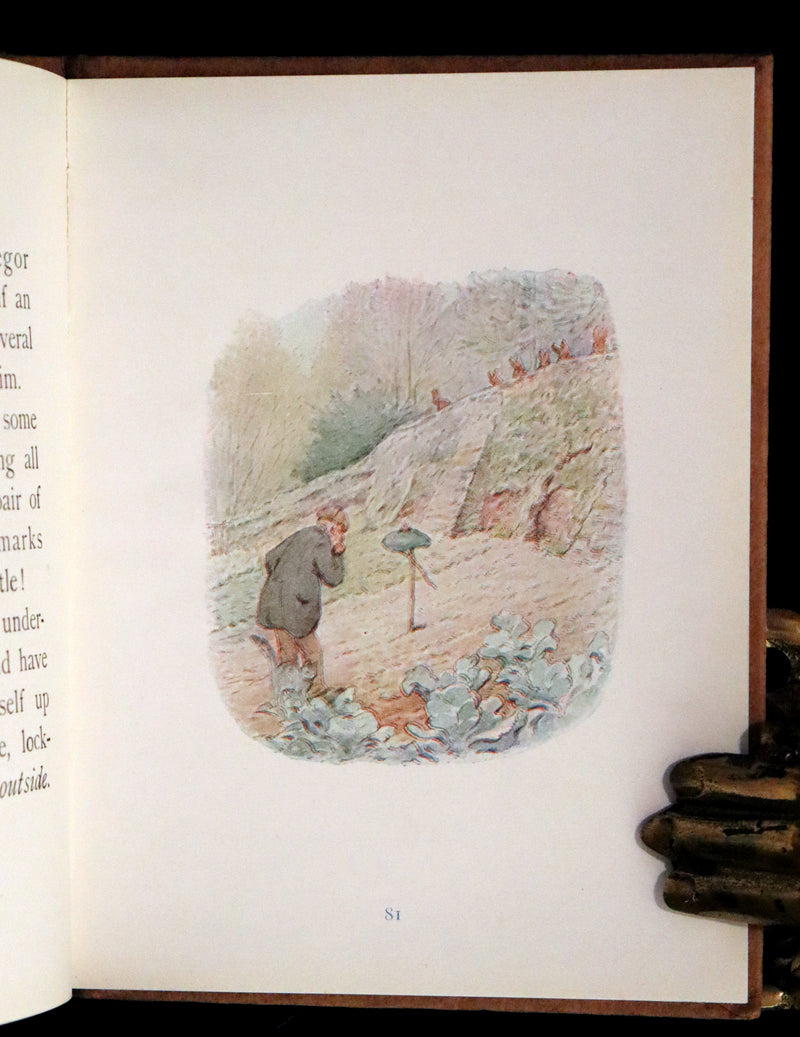 1910 Rare Early Edition - Beatrix Potter - The Tale of Benjamin Bunny.