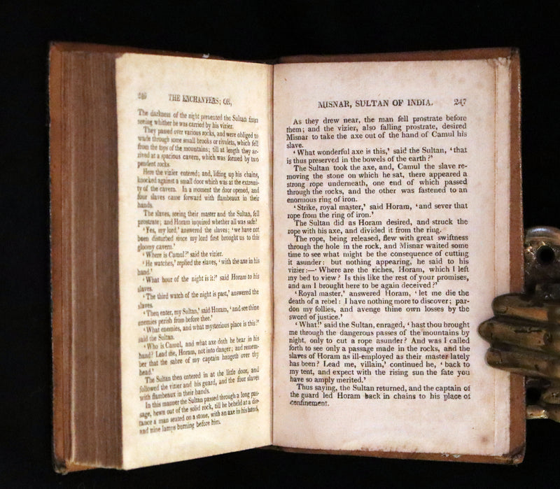 1825 Scarce Book Set - The Tales of the Genii, Translated from the Persian by Sir Charles Morrell.