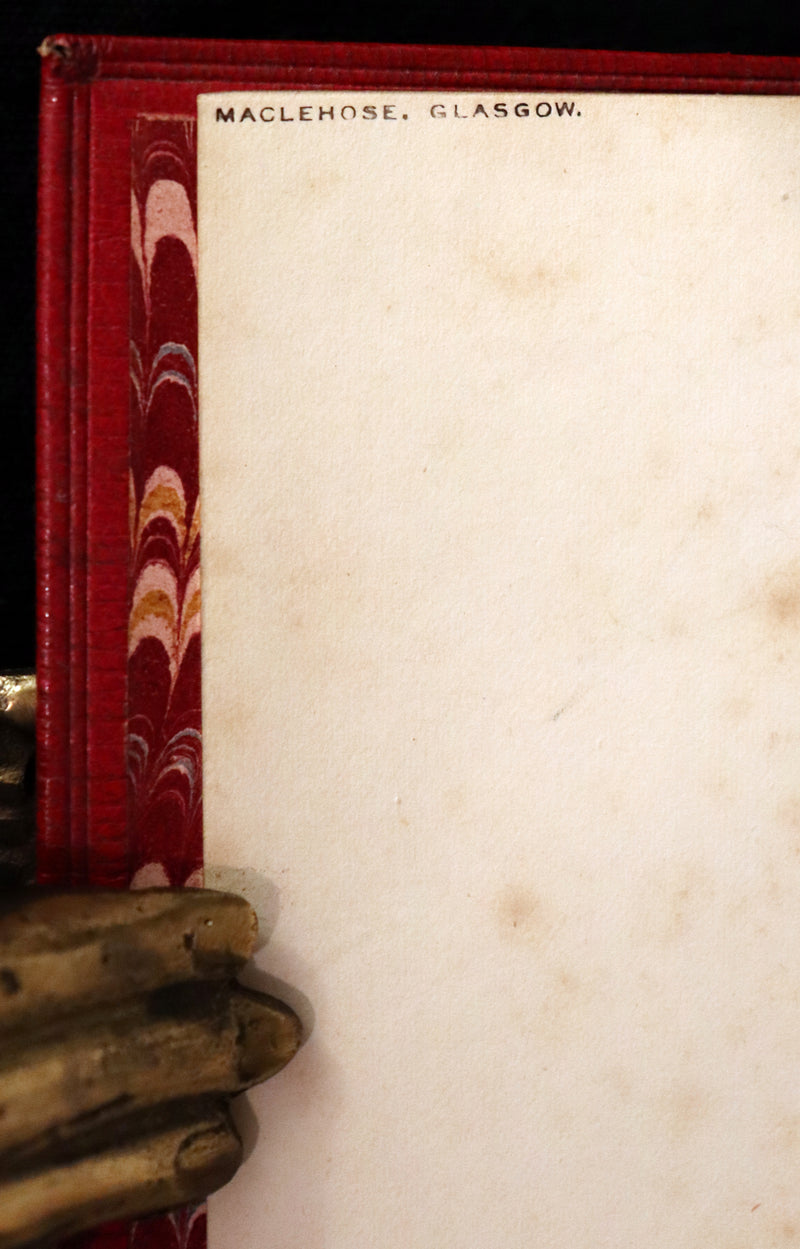 1870 1stED Maclehose Binding - Legend of King Arthur - The Holy Grail by Alfred Tennyson.