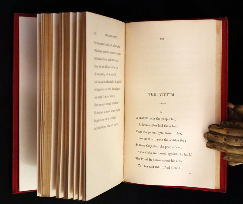 1870 1stED Maclehose Binding - Legend of King Arthur - The Holy Grail by Alfred Tennyson.