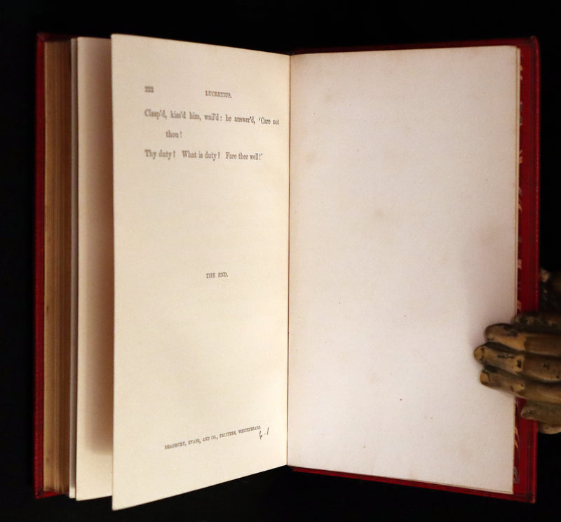 1870 1stED Maclehose Binding - Legend of King Arthur - The Holy Grail by Alfred Tennyson.
