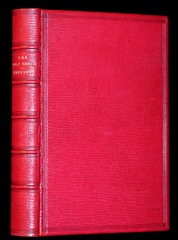 1870 1stED Maclehose Binding - Legend of King Arthur - The Holy Grail by Alfred Tennyson.