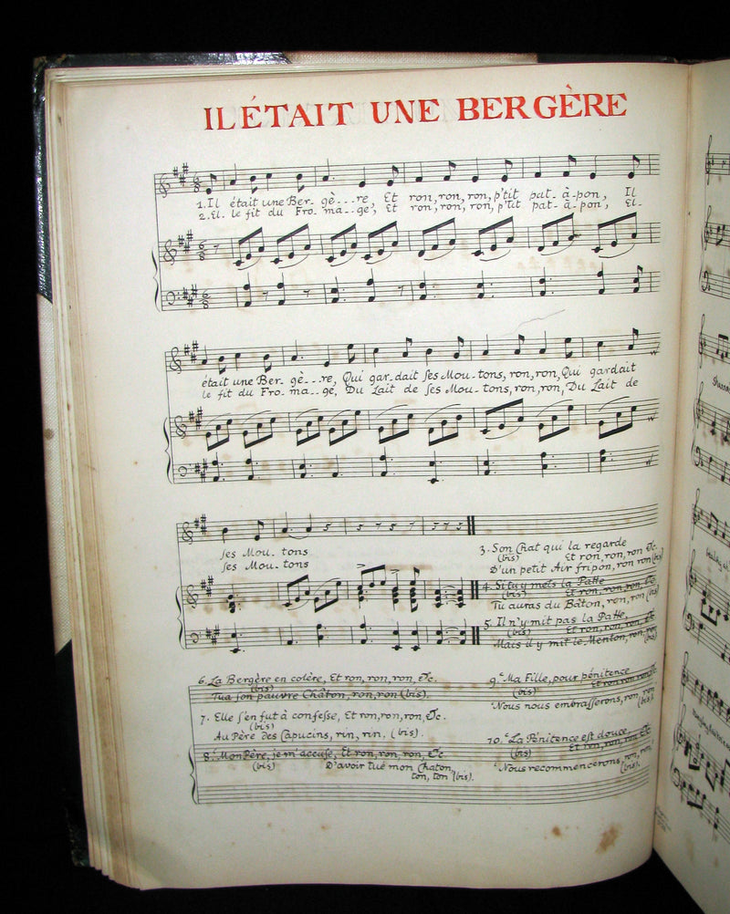 1899 Scarce Victorian Manuscript Music Book - The Slender Boy, None Other, Ich Stand in Dunklen Traumen, etc.