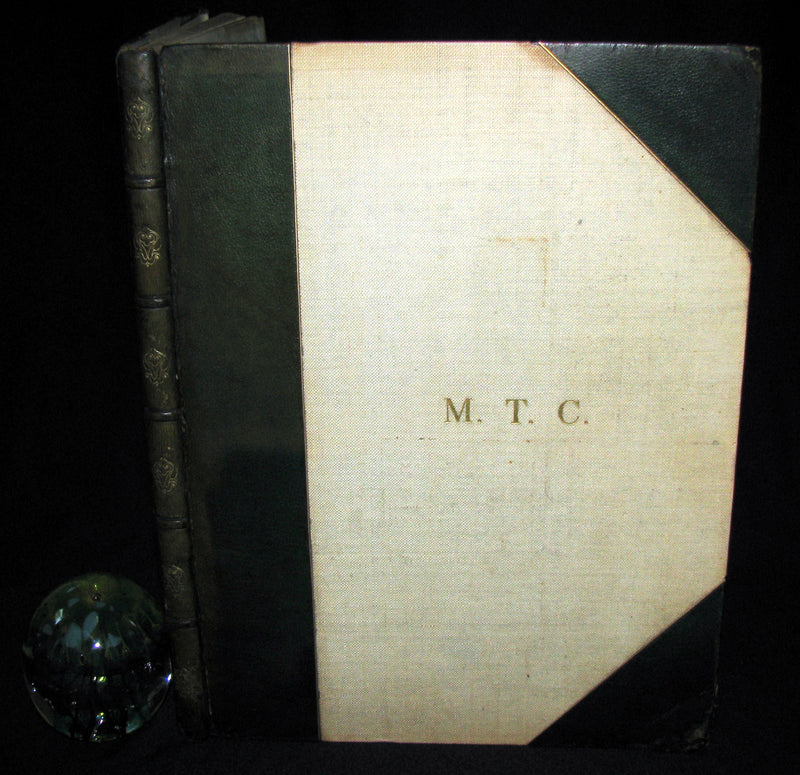 1899 Scarce Victorian Manuscript Music Book - The Slender Boy, None Other, Ich Stand in Dunklen Traumen, etc.
