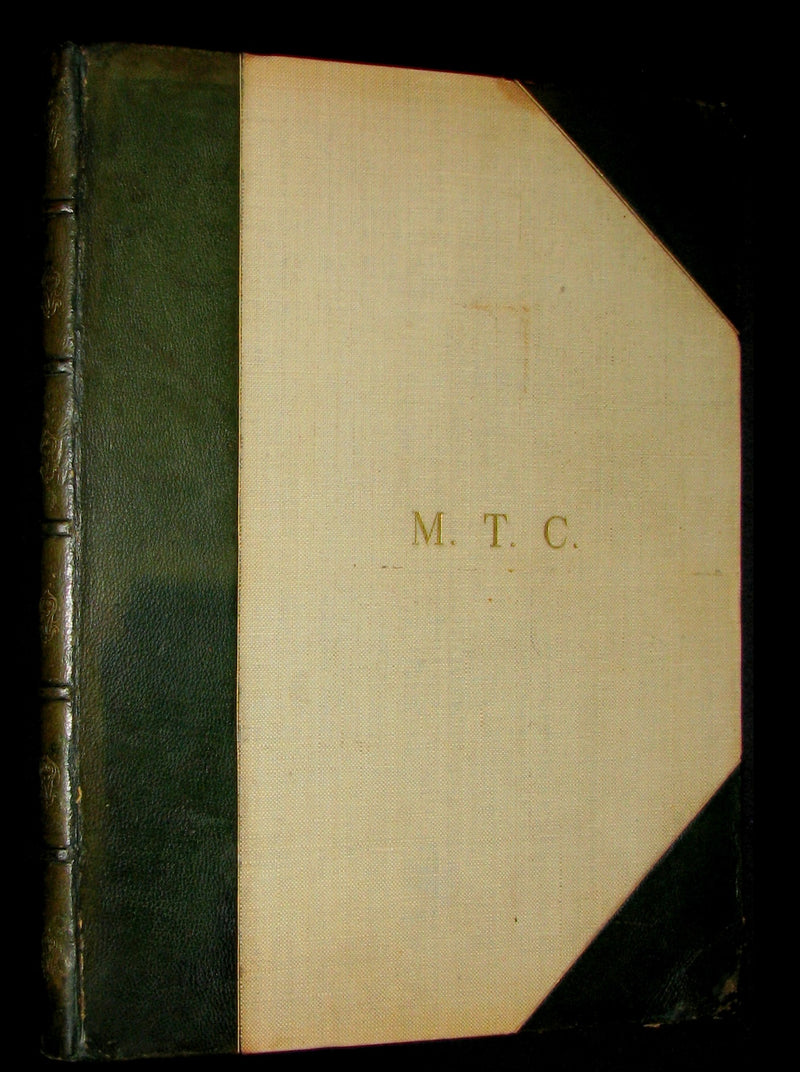 1899 Scarce Victorian Manuscript Music Book - The Slender Boy, None Other, Ich Stand in Dunklen Traumen, etc.
