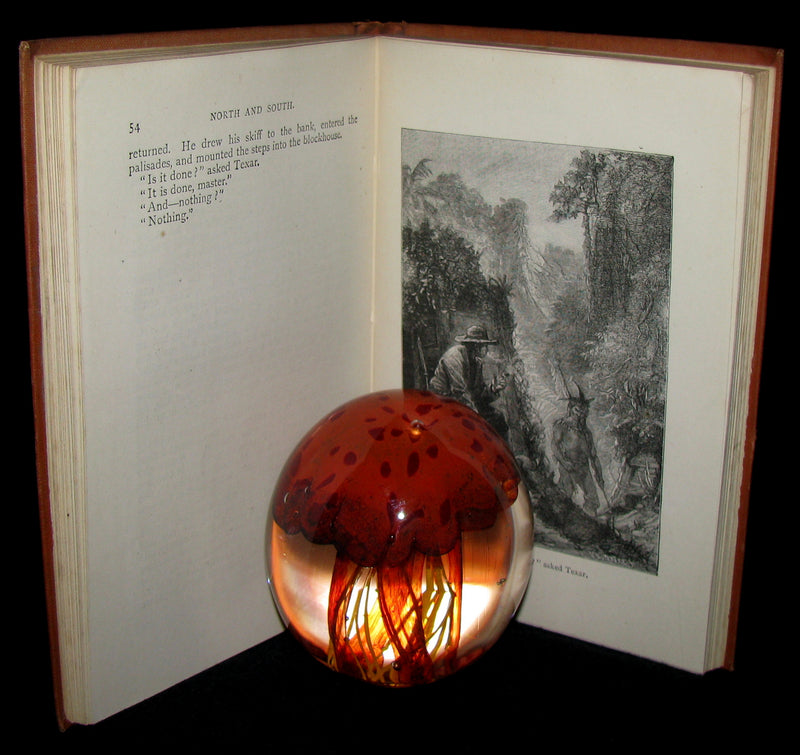 1891 Rare Jules Verne early Edition - BURBANK THE NORTHERNER. A Tale of the American Civil War