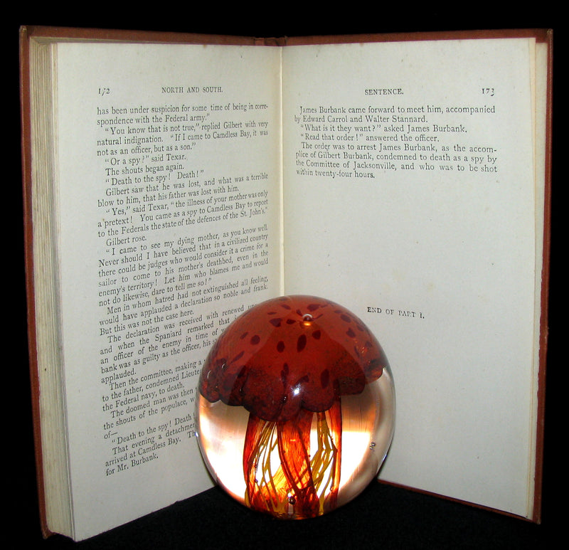 1891 Rare Jules Verne early Edition - BURBANK THE NORTHERNER. A Tale of the American Civil War