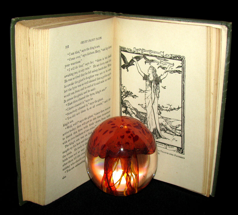 1890 Scarce Victorian Book - CELTIC Fairy Tales by Joseph Jacobs Illustrated by John D. Batten.