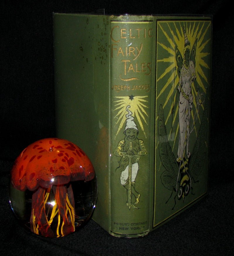 1890 Scarce Victorian Book - CELTIC Fairy Tales by Joseph Jacobs Illustrated by John D. Batten.