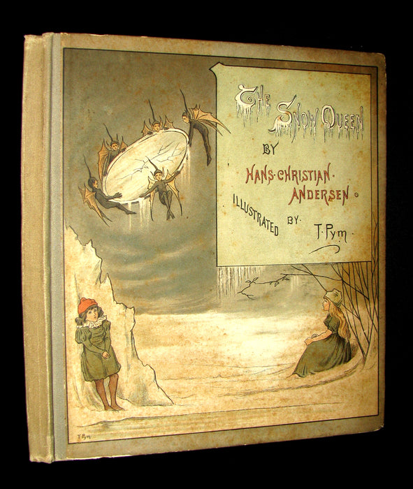 1883 Scarce Victorian Book -  The Snow Queen by Hans Christian Andersen illustrated by T. Pym