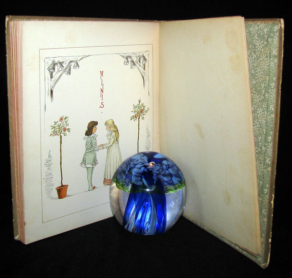 1883 Scarce Victorian Book -  The Snow Queen by Hans Christian Andersen illustrated by T. Pym