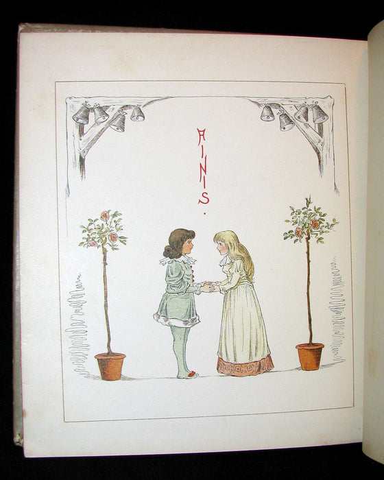 1883 Scarce Victorian Book -  The Snow Queen by Hans Christian Andersen illustrated by T. Pym