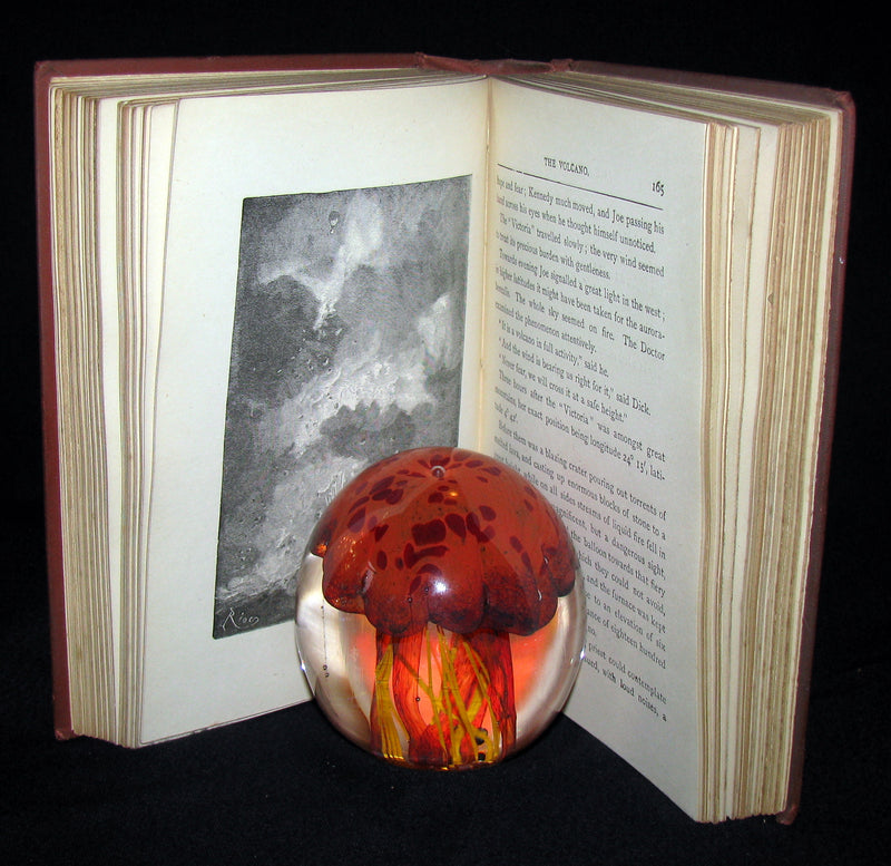 1899 Rare Victorian Book - JULES VERNE Five Weeks in a Balloon.