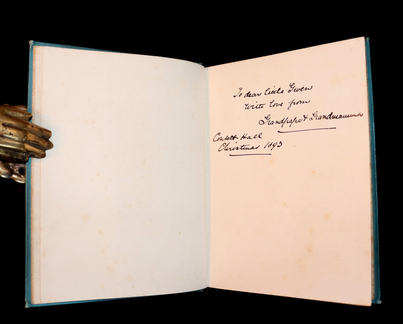 1890 Rare book - A New Book Of The Fairies By Beatrice Harraden illustrated by Edith D. Lupton