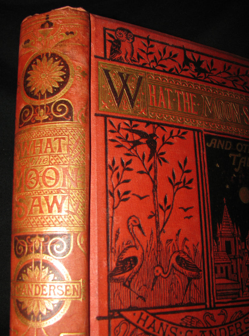 1870's Scarce Victorian Edition - Hans Christian Andersen - What the Moon Saw and Other Tales