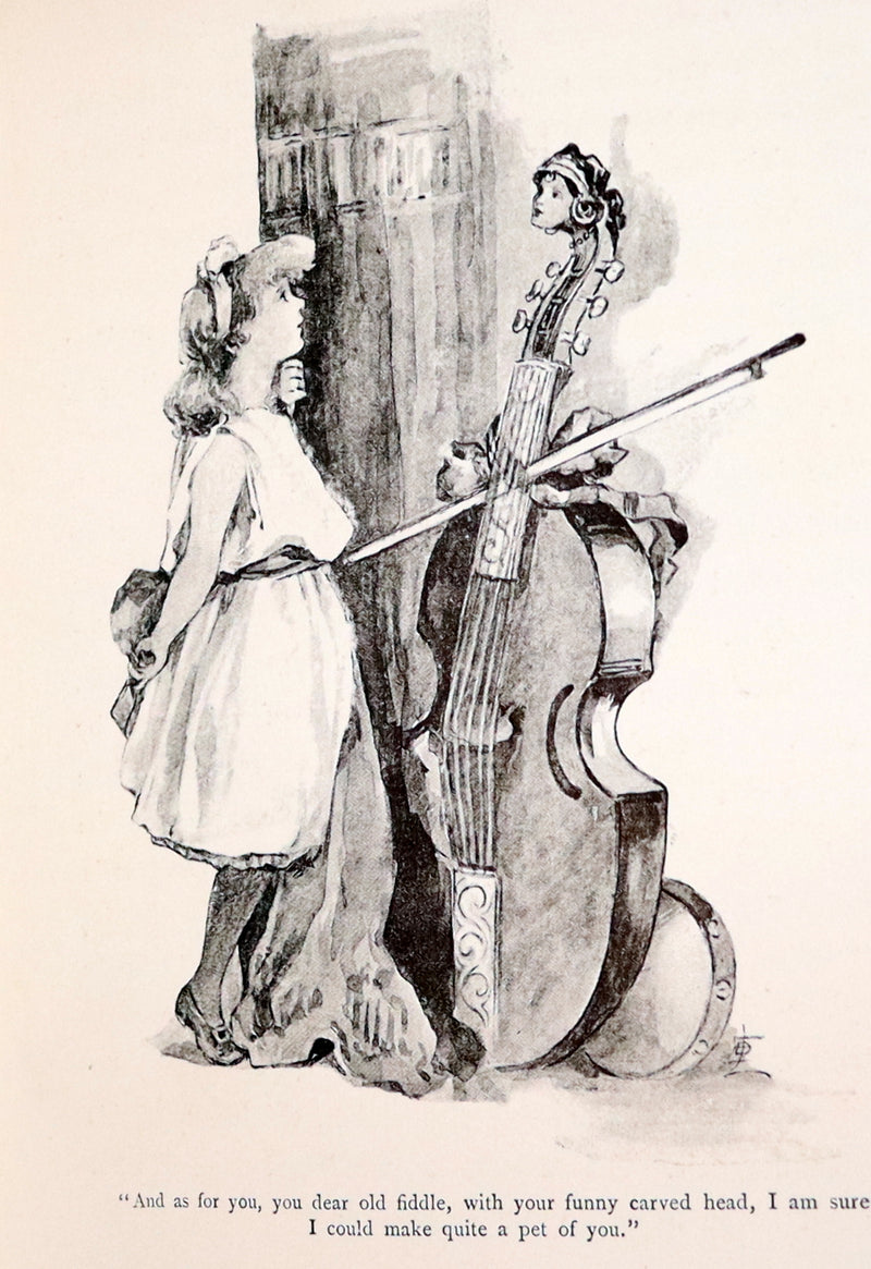 1890 Rare book - A New Book Of The Fairies By Beatrice Harraden illustrated by Edith D. Lupton