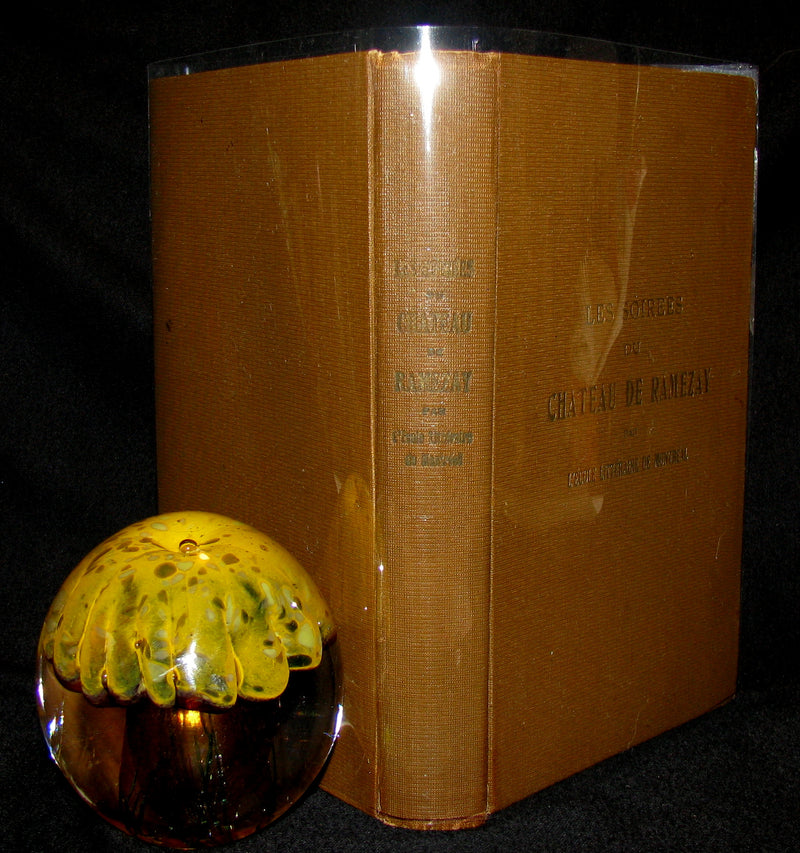 1900 Scarce French book ~ Emile NELLIGAN Soirées du Château de Ramezay FIRST EDITION