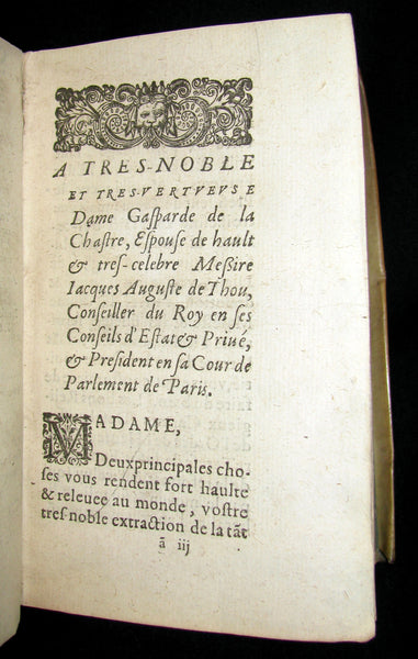 1612 Scarce French vellum Book - Saint Teresa of Ávila