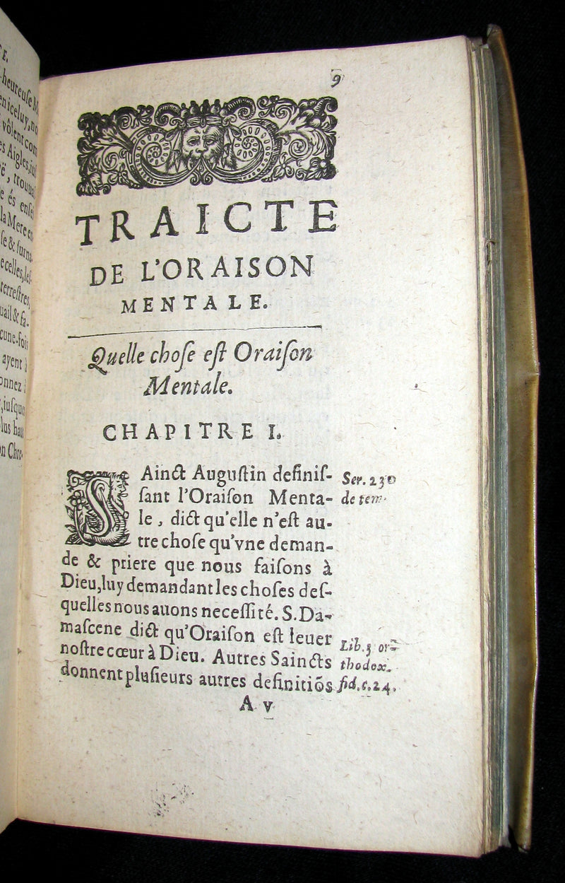 1612 Scarce French vellum Book - Saint Teresa of Ávila