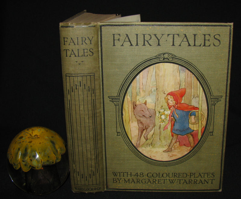 1922 Rare Book -  FAIRY TALES with 48 Coloured Plates By Margaret W. Tarrant