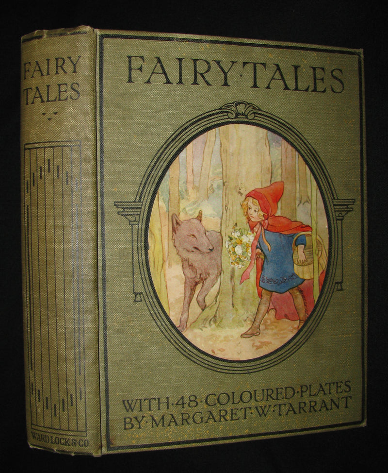 1922 Rare Book -  FAIRY TALES with 48 Coloured Plates By Margaret W. Tarrant