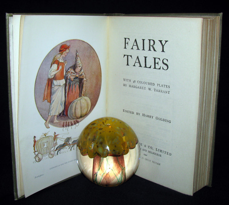 1922 Rare Book -  FAIRY TALES with 48 Coloured Plates By Margaret W. Tarrant