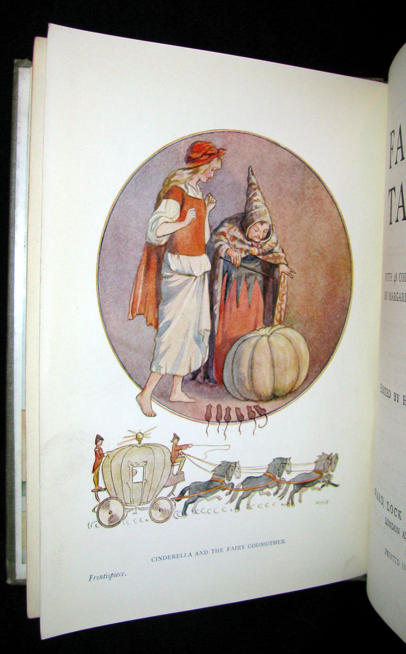 1922 Rare Book -  FAIRY TALES with 48 Coloured Plates By Margaret W. Tarrant