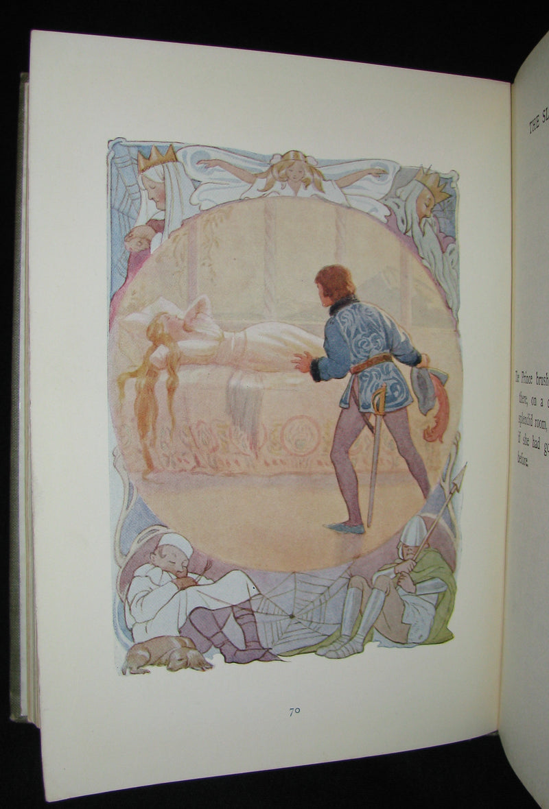 1922 Rare Book -  FAIRY TALES with 48 Coloured Plates By Margaret W. Tarrant