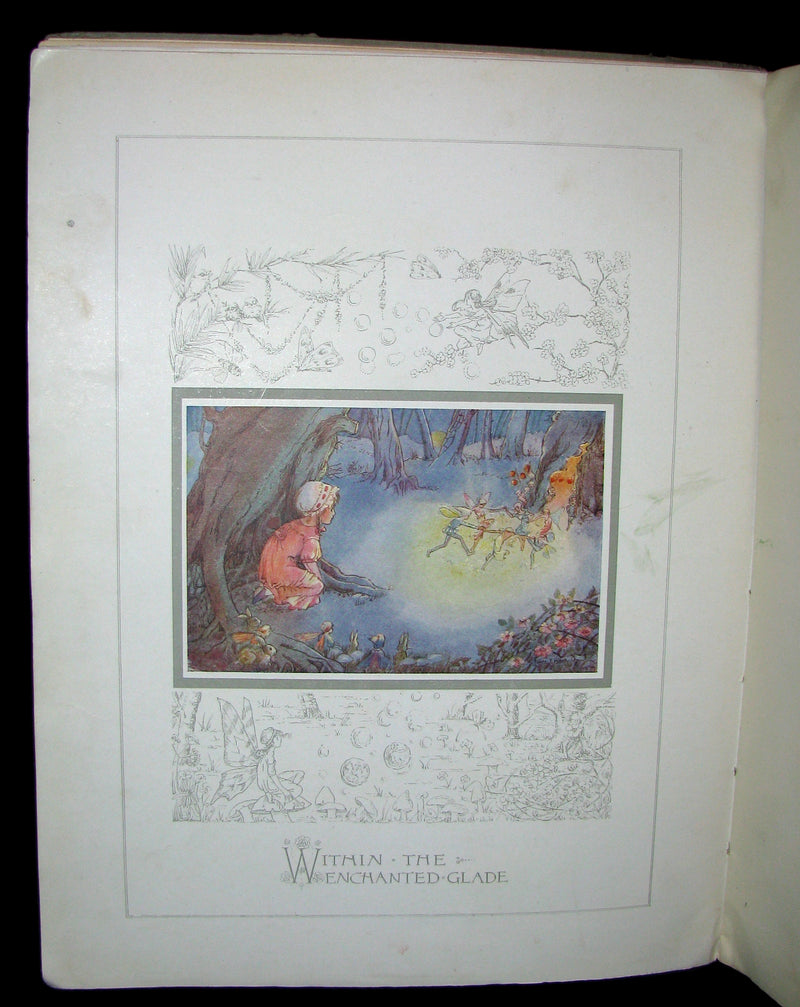 1920 Scarce Book - The Story of DULCIBELLA and the Fairies illustrated by Hilda T. Miller