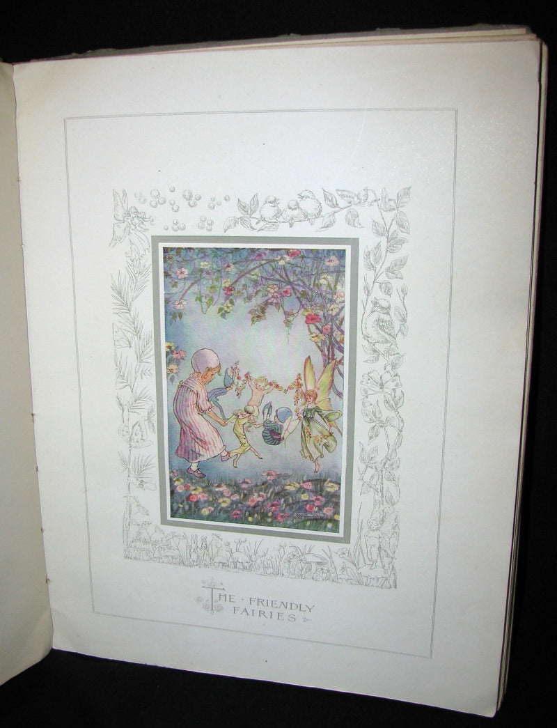1920 Scarce Book - The Story of DULCIBELLA and the Fairies illustrated by Hilda T. Miller
