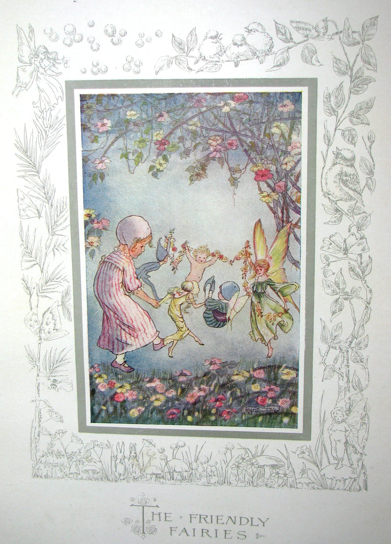 1920 Scarce Book - The Story of DULCIBELLA and the Fairies illustrated by Hilda T. Miller