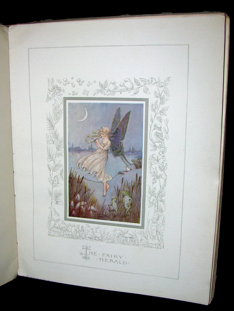1920 Scarce Book - The Story of DULCIBELLA and the Fairies illustrated by Hilda T. Miller