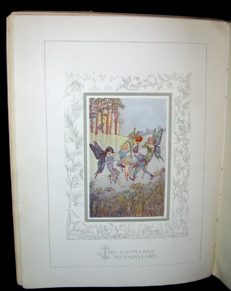 1920 Scarce Book - The Story of DULCIBELLA and the Fairies illustrated by Hilda T. Miller