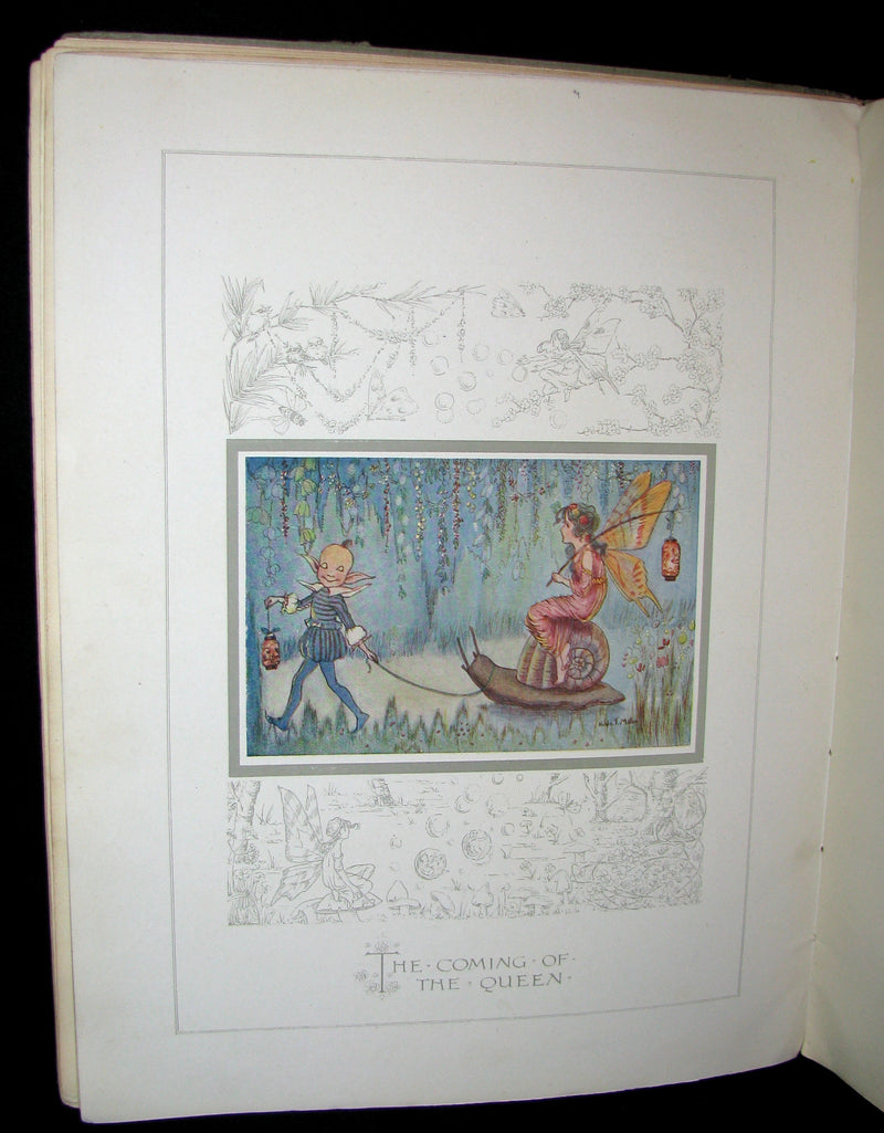 1920 Scarce Book - The Story of DULCIBELLA and the Fairies illustrated by Hilda T. Miller