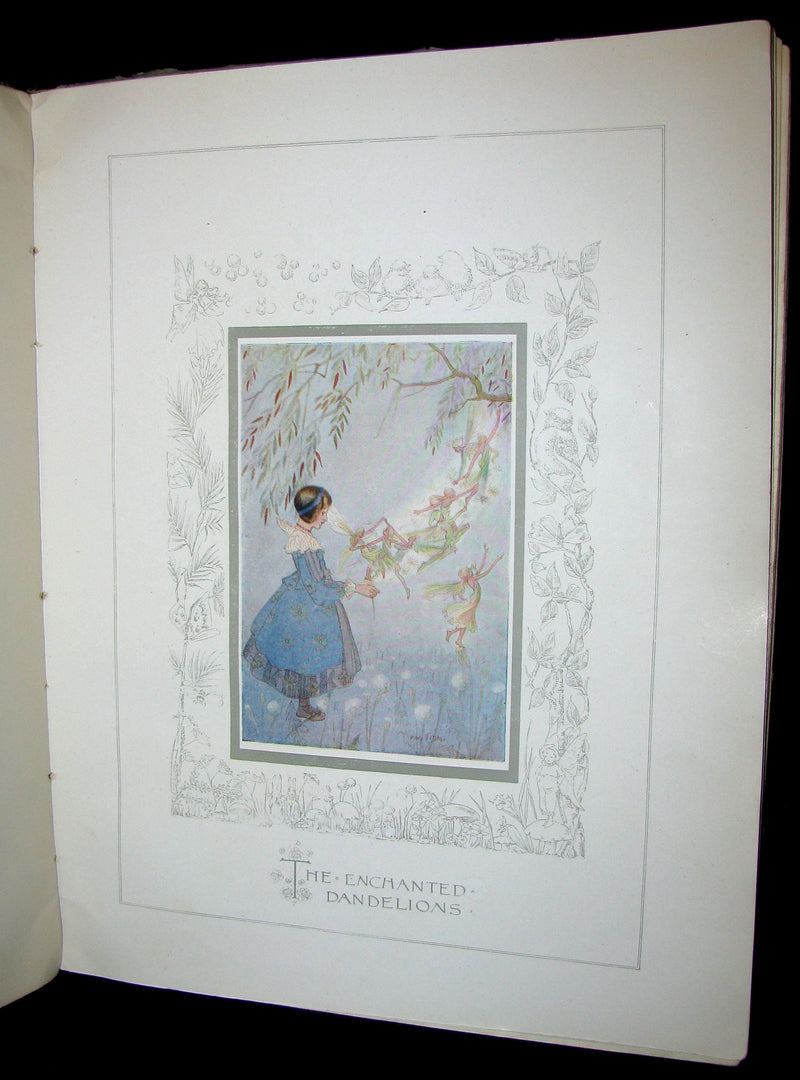 1920 Scarce Book - The Story of DULCIBELLA and the Fairies illustrated by Hilda T. Miller