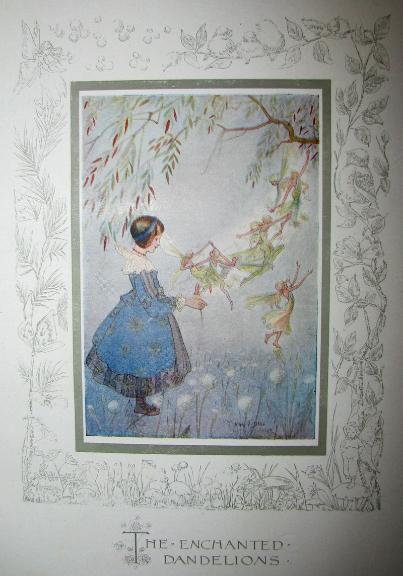 1920 Scarce Book - The Story of DULCIBELLA and the Fairies illustrated by Hilda T. Miller