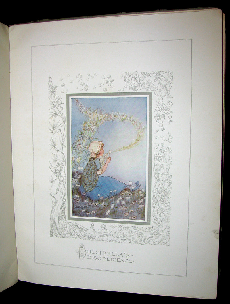 1920 Scarce Book - The Story of DULCIBELLA and the Fairies illustrated by Hilda T. Miller