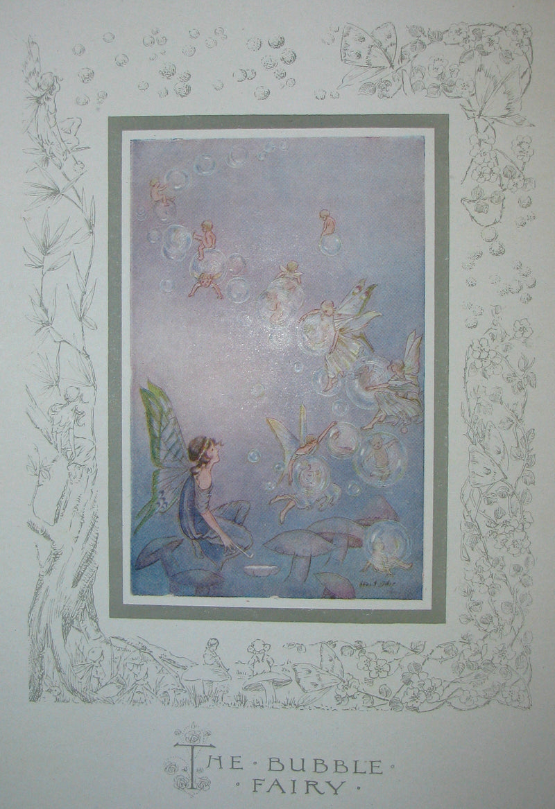 1920 Scarce Book - The Story of DULCIBELLA and the Fairies illustrated by Hilda T. Miller