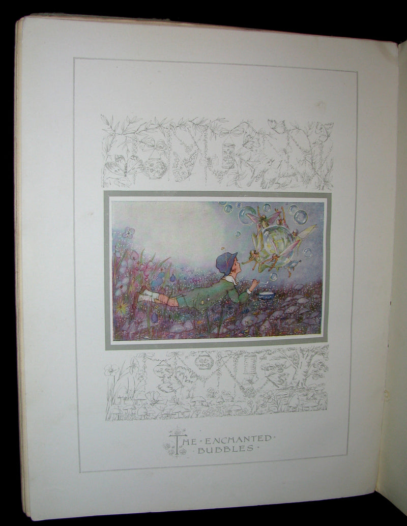 1920 Scarce Book - The Story of DULCIBELLA and the Fairies illustrated by Hilda T. Miller