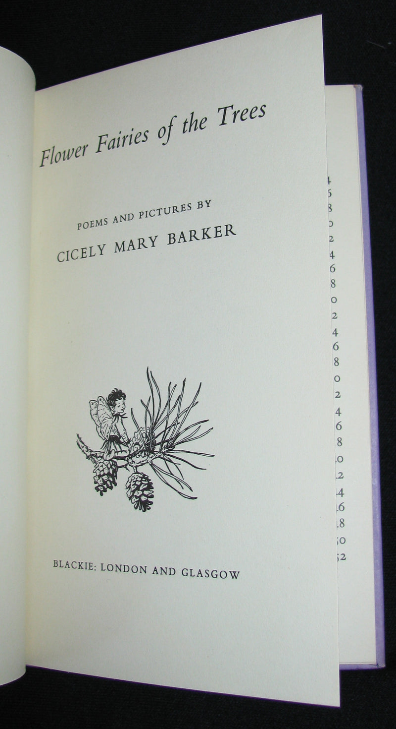 1965 Book - Cicely Mary Barker - FLOWER FAIRIES of the Trees