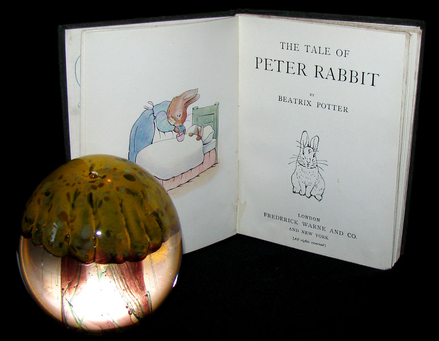 1910 Rare Book - Beatrix Potter  - THE TALE OF PETER RABBIT