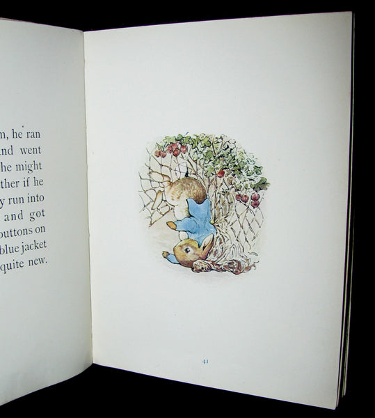 1910 Rare Book - Beatrix Potter  - THE TALE OF PETER RABBIT
